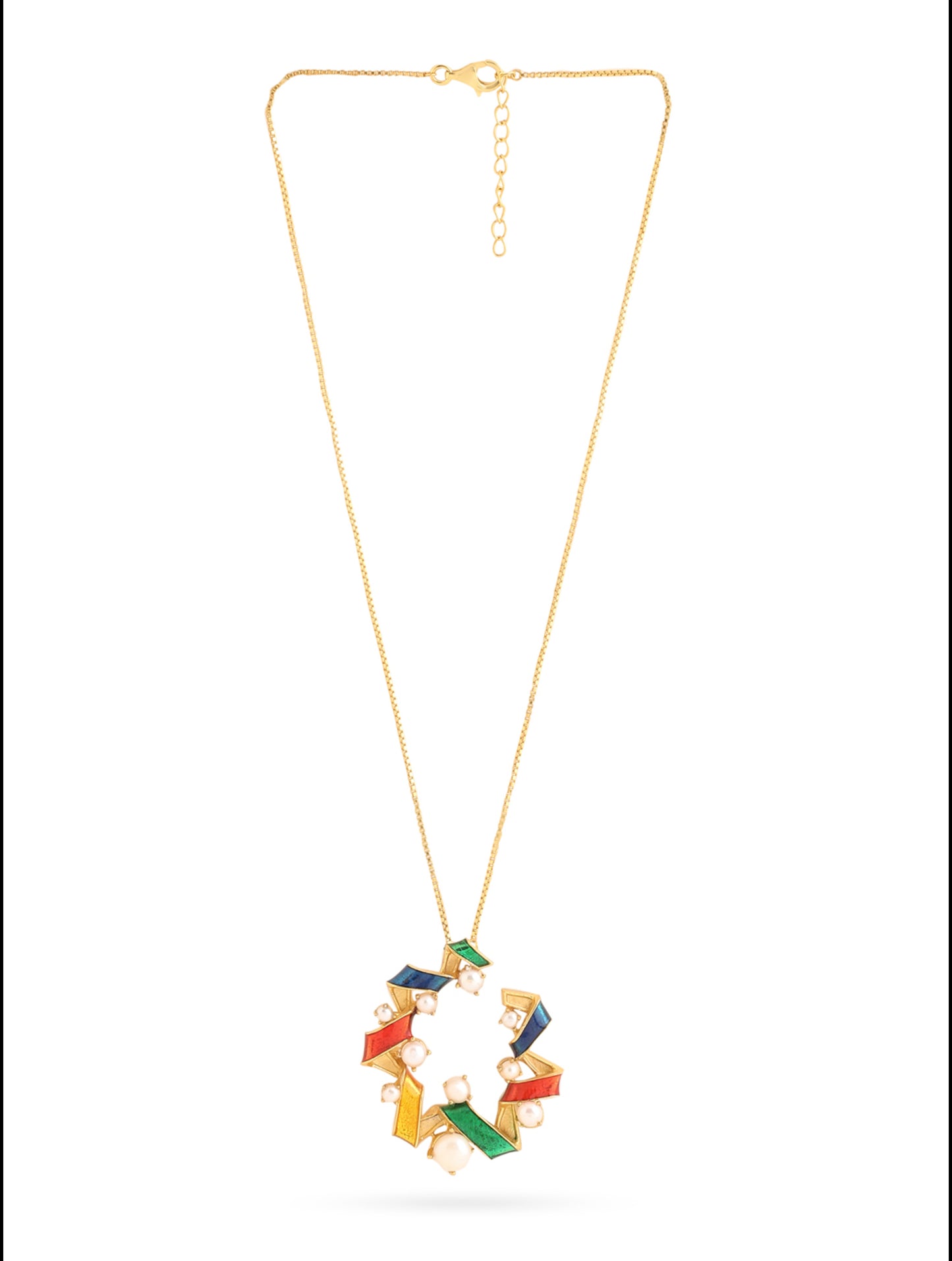 Ribbion Pearl Pendant