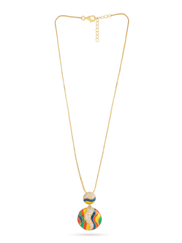 Figure 8 Moissanite River Pendant