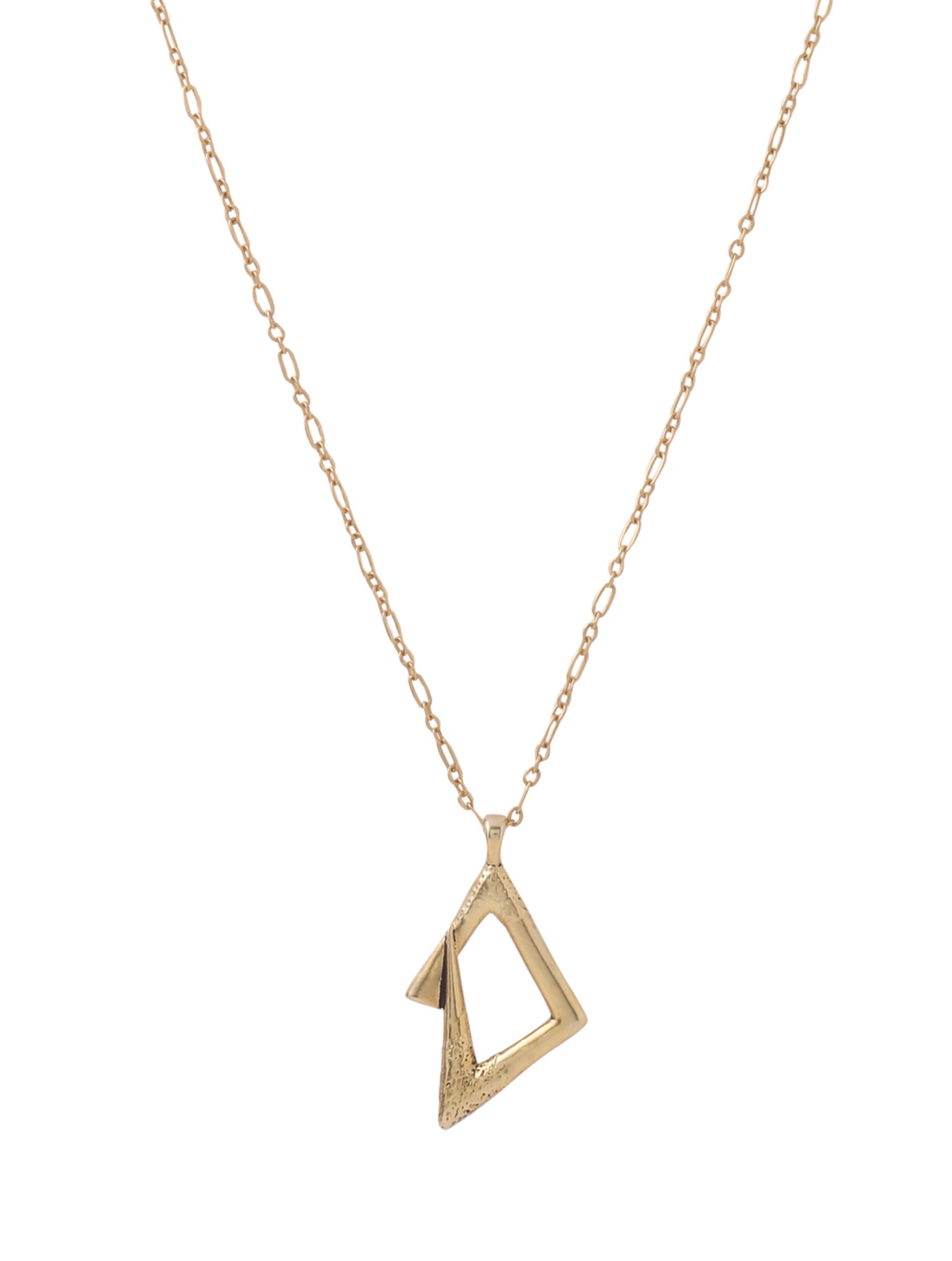 Oxidized Gold Versatile 925 Sterling Silver Pendant For Men