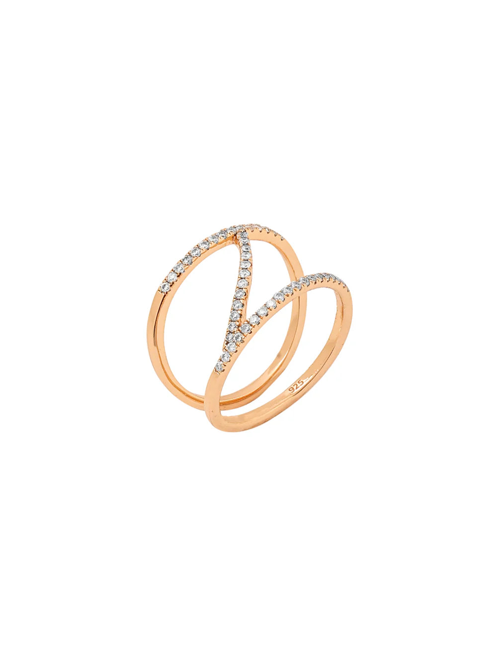 Ruby Number One 925 Silver Plated Numerical 925 Sterling Silver Ring For Women