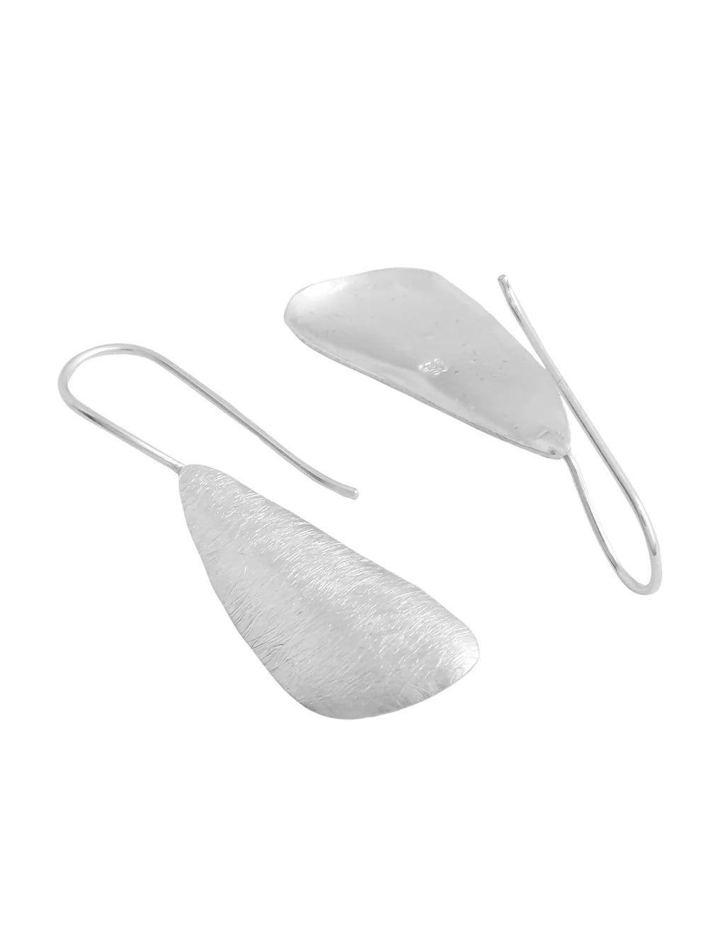 Rhodium Geometric designs Lumina Collection Earing 925 Sterling Silver Earrings For Women