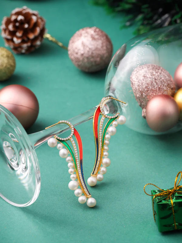 Pearl Dangle Earrings