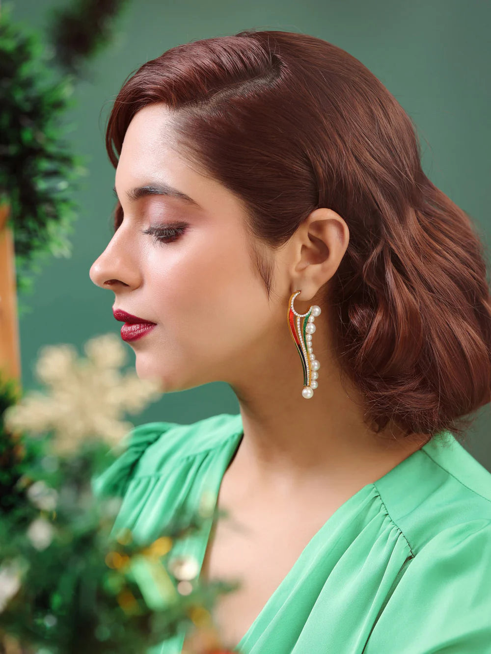 Pearl Dangle Earrings