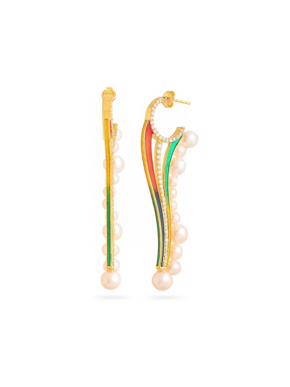 Pearl Dangle Earrings