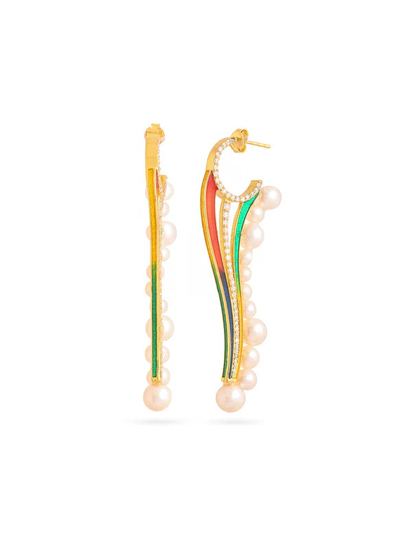 Pearl Dangle Earrings