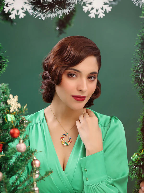 Ribbion Pearl Pendant