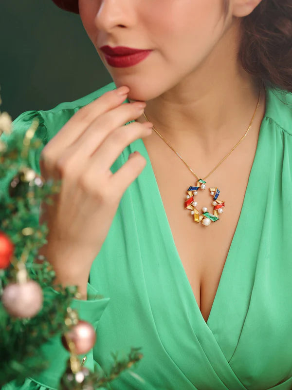 Ribbion Pearl Pendant