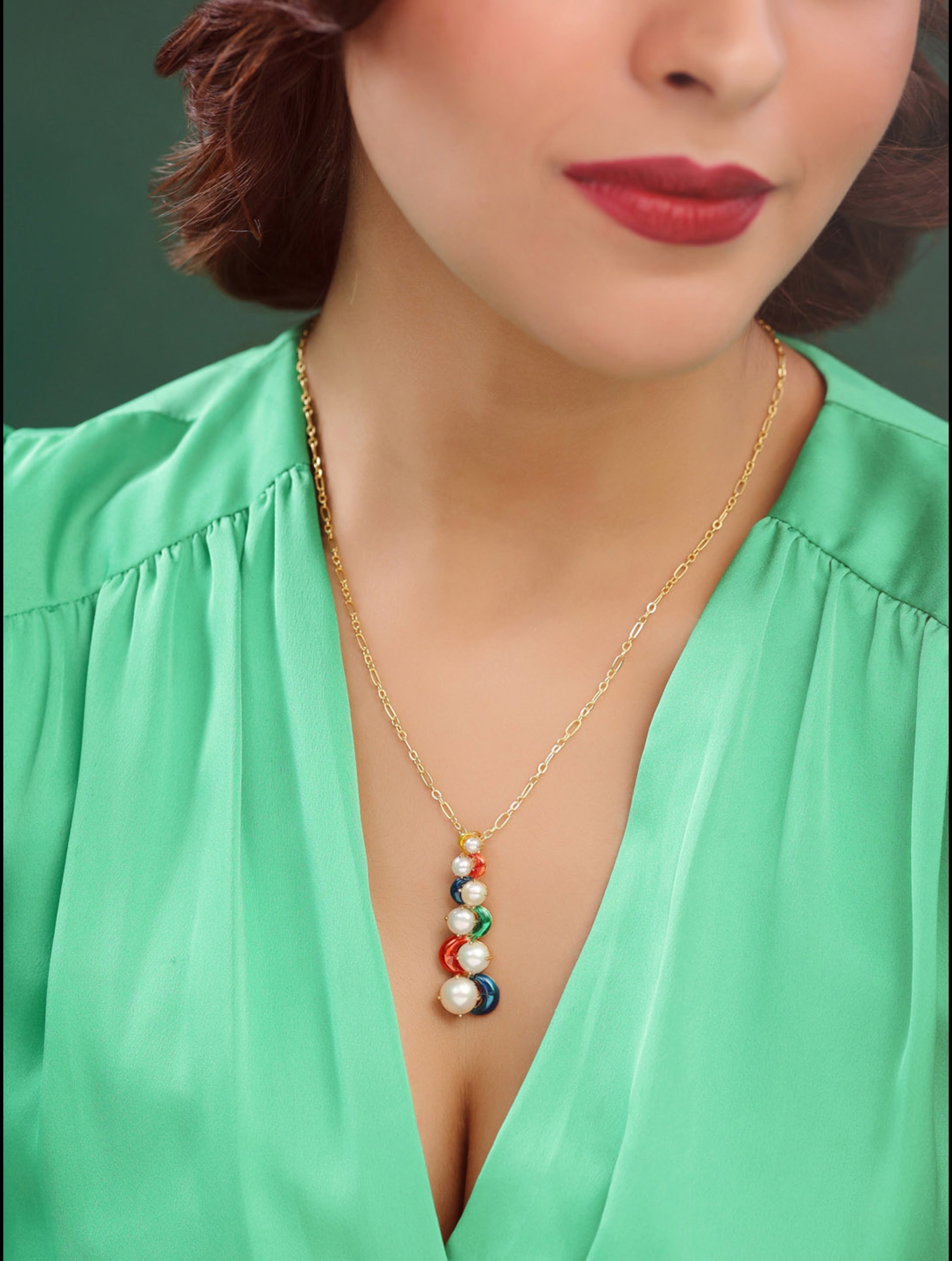 Scintillate Enamel Pendant 925 Sterling Silver Pendant For Women