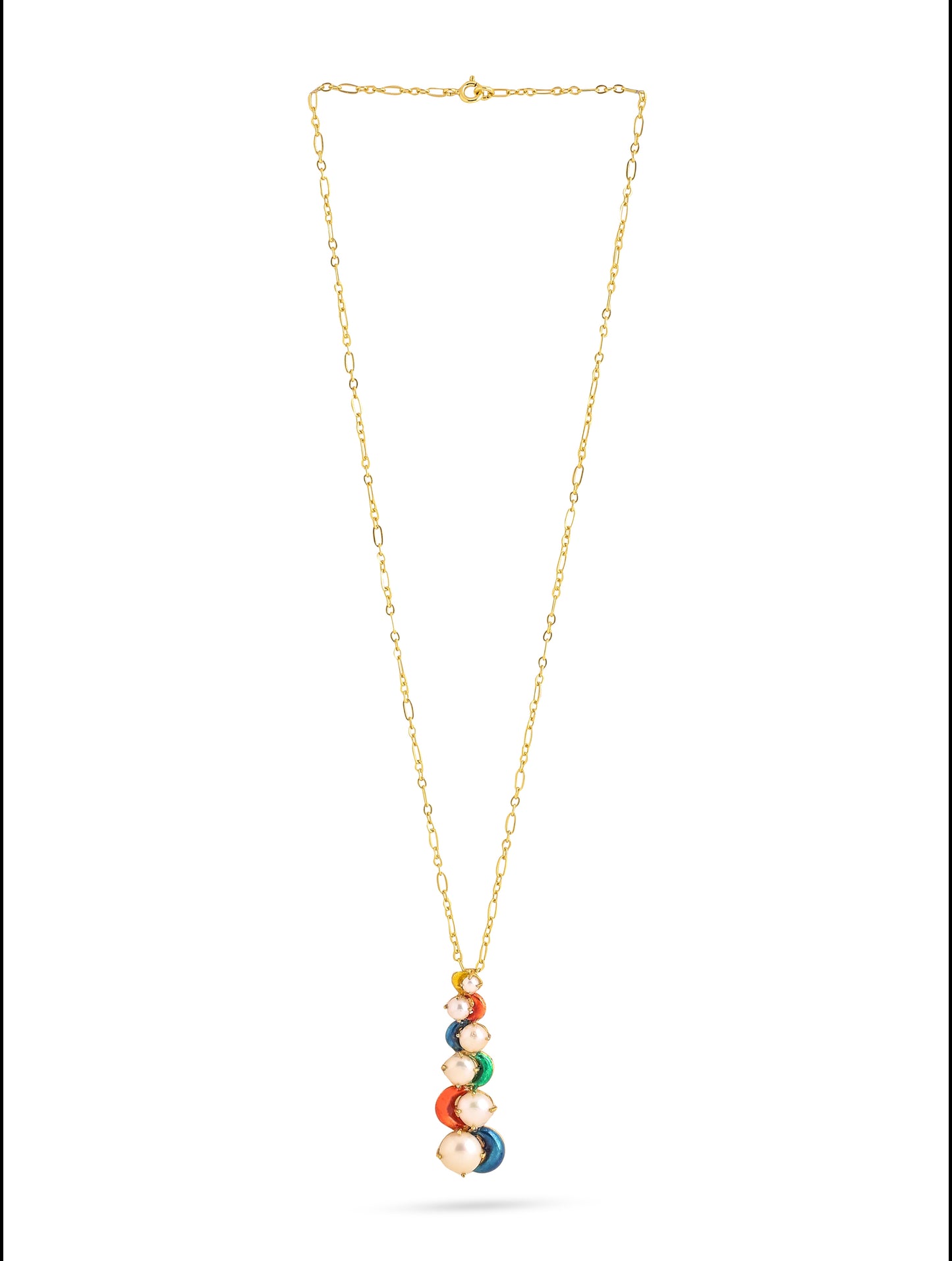 Scintillate Enamel Pendant 925 Sterling Silver Pendant For Women