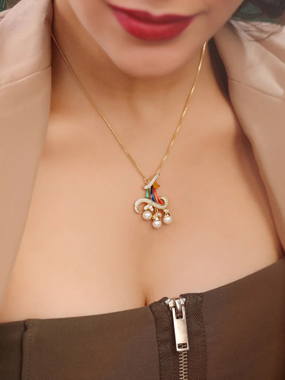 Pie Pearl Pendant
