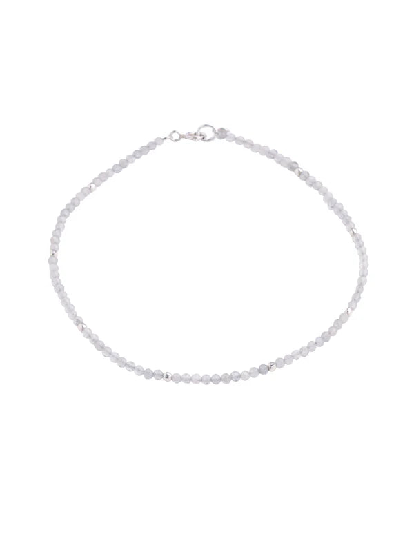 Beads & Strands 925 Sterling Silver Anklet For Women