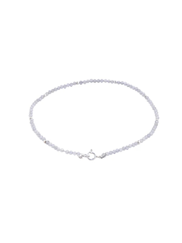 Beads & Strands 925 Sterling Silver Anklet For Women