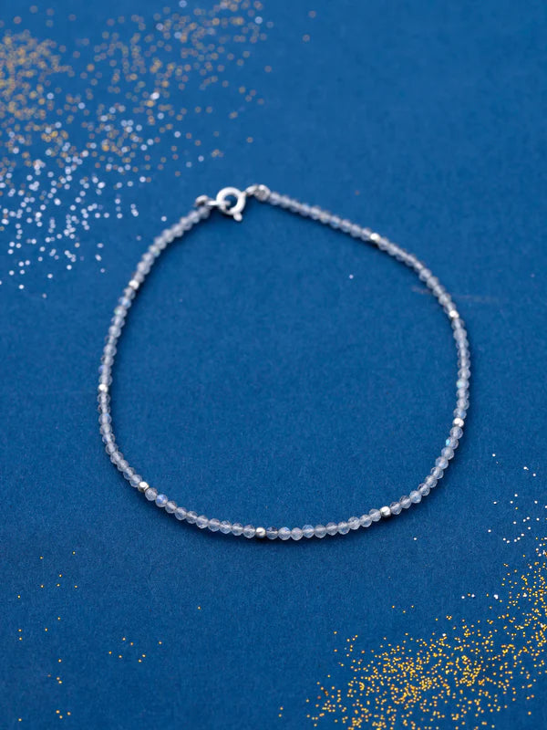 Beads & Strands 925 Sterling Silver Anklet For Women