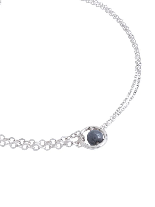 Beads 925 Sterling Silver Anklet For Women