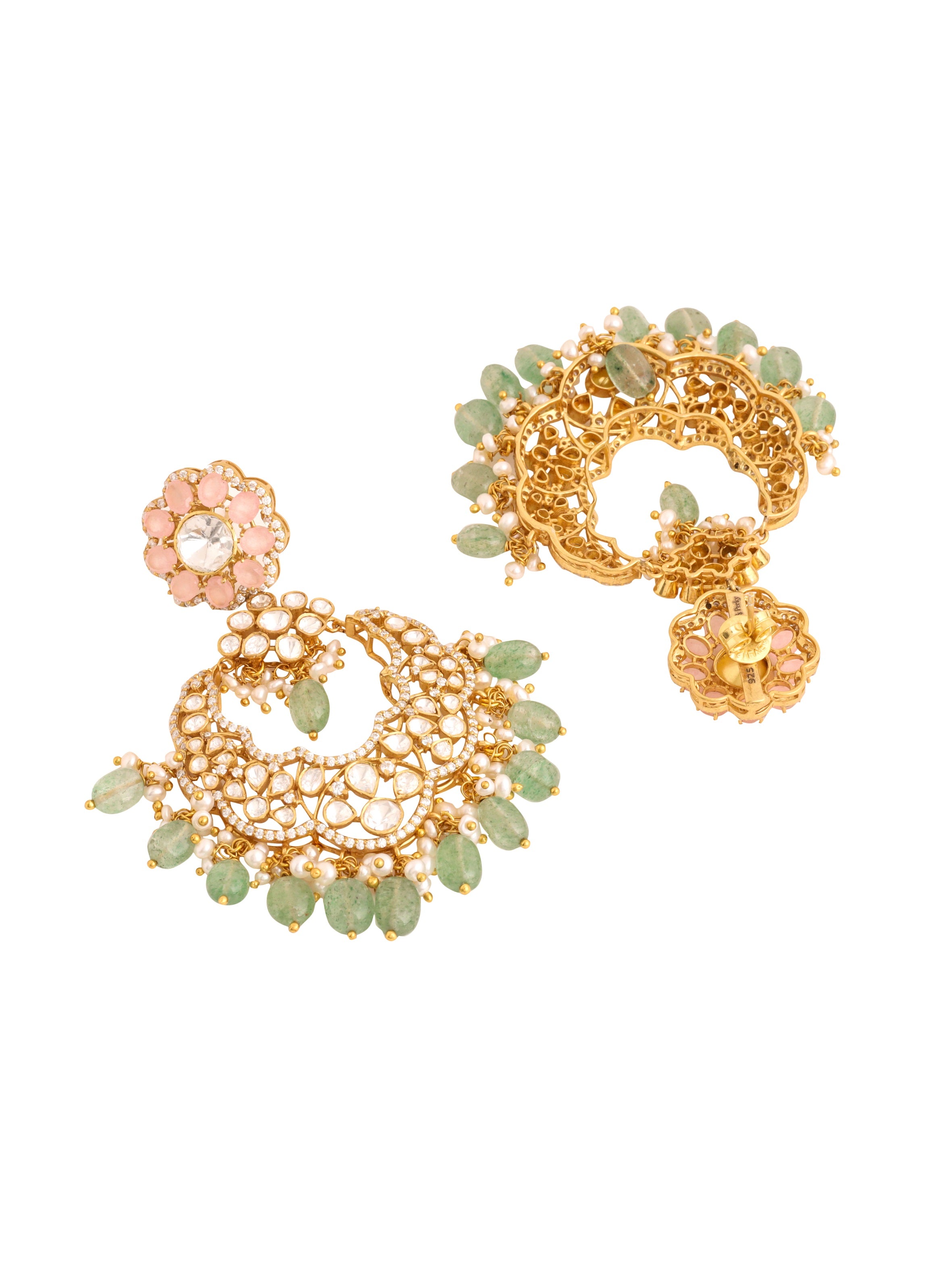 Blissful Radiant Chandbali Earrings For Women