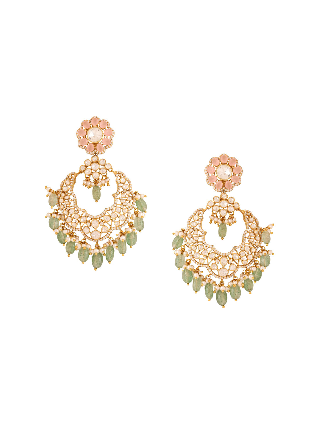 Blissful Radiant Chandbali Earrings For Women