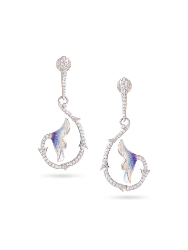 Color Me Pretty 925 Sterling Silver Stud Earrings For Women
