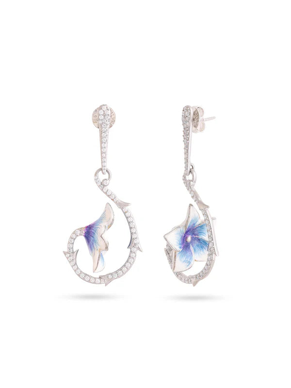 Color Me Pretty 925 Sterling Silver Stud Earrings For Women