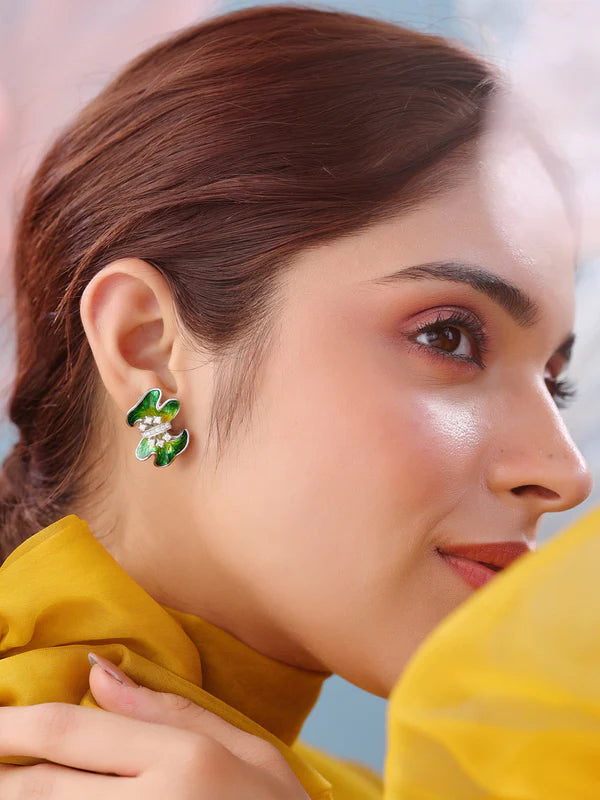 Color Me Pretty Petite 925 Sterling Silver Studs Earring For Women