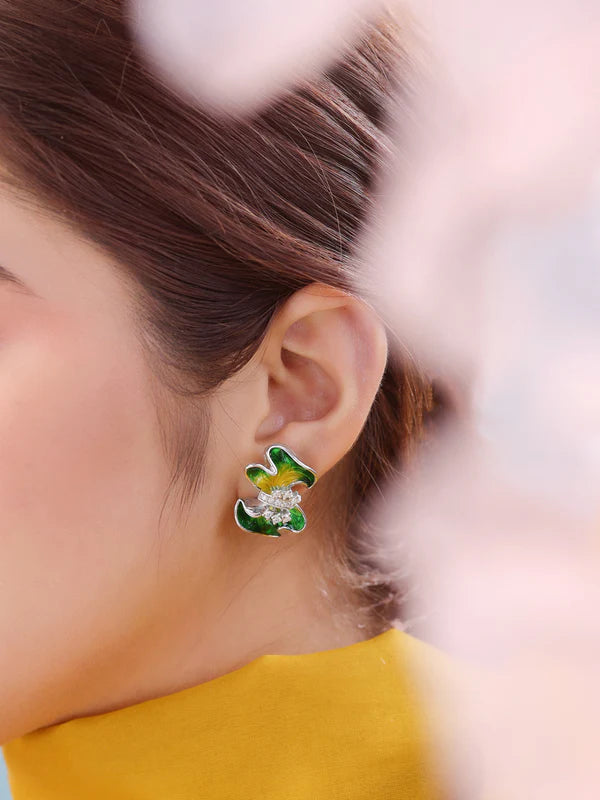 Color Me Pretty Petite 925 Sterling Silver Studs Earring For Women