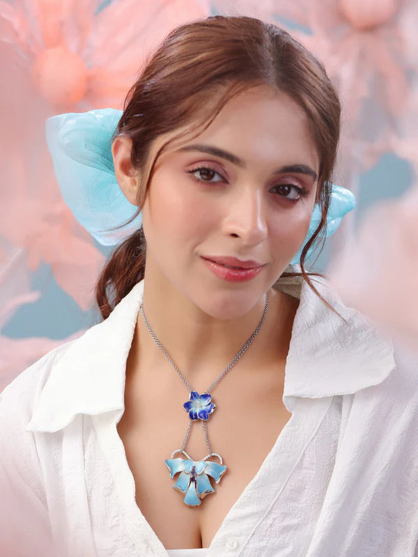 Color Me Pretty Iolite 925 Sterling Silver Pendant For Women