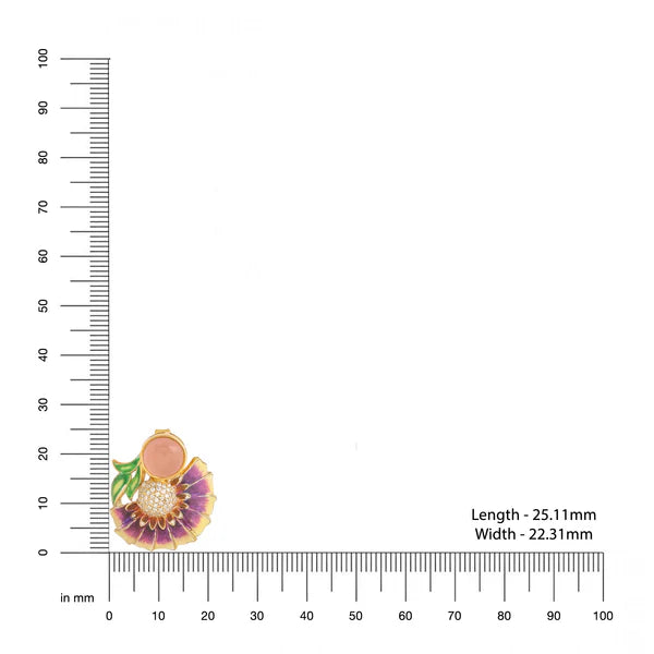 Color Me Pretty and Pink Quartz 925 Sterling Silver Earrings For Women