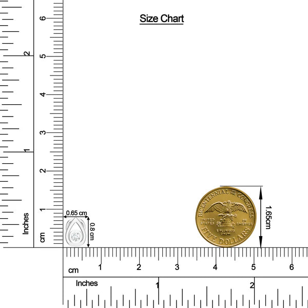 Elegant Moissanite 925 Sterling Silver Nose Pin For Women