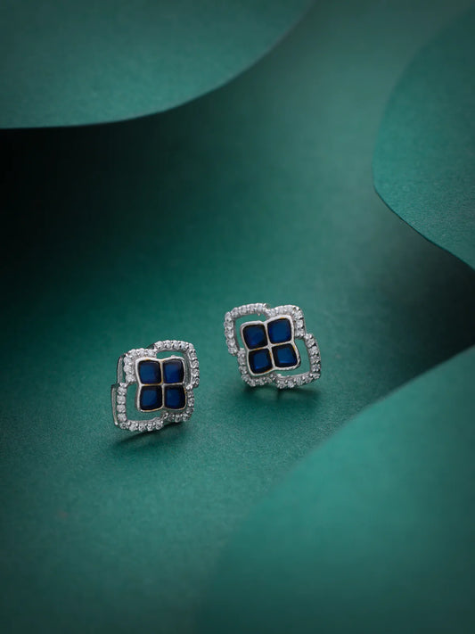 Timeless Mughal-Inspired 925 Sterling Silver Earrings For Women