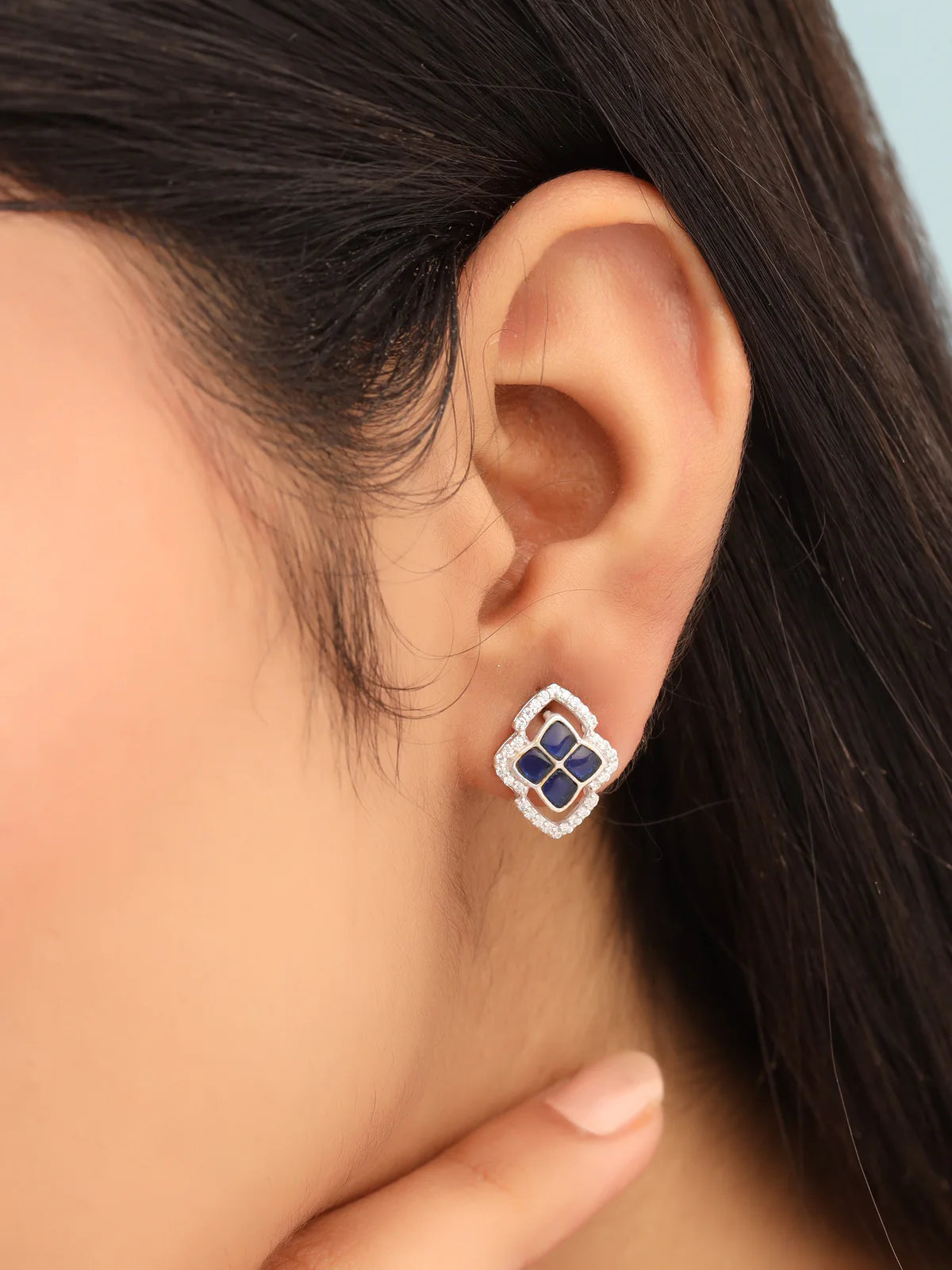 Timeless Mughal-Inspired 925 Sterling Silver Earrings For Women