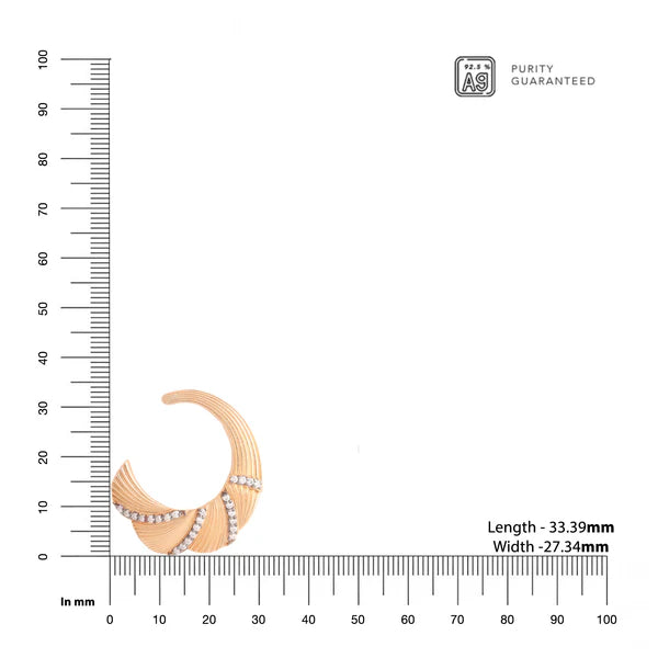 Faceted Moissanite 925 Sterling Silver Hoop Earrings For Women