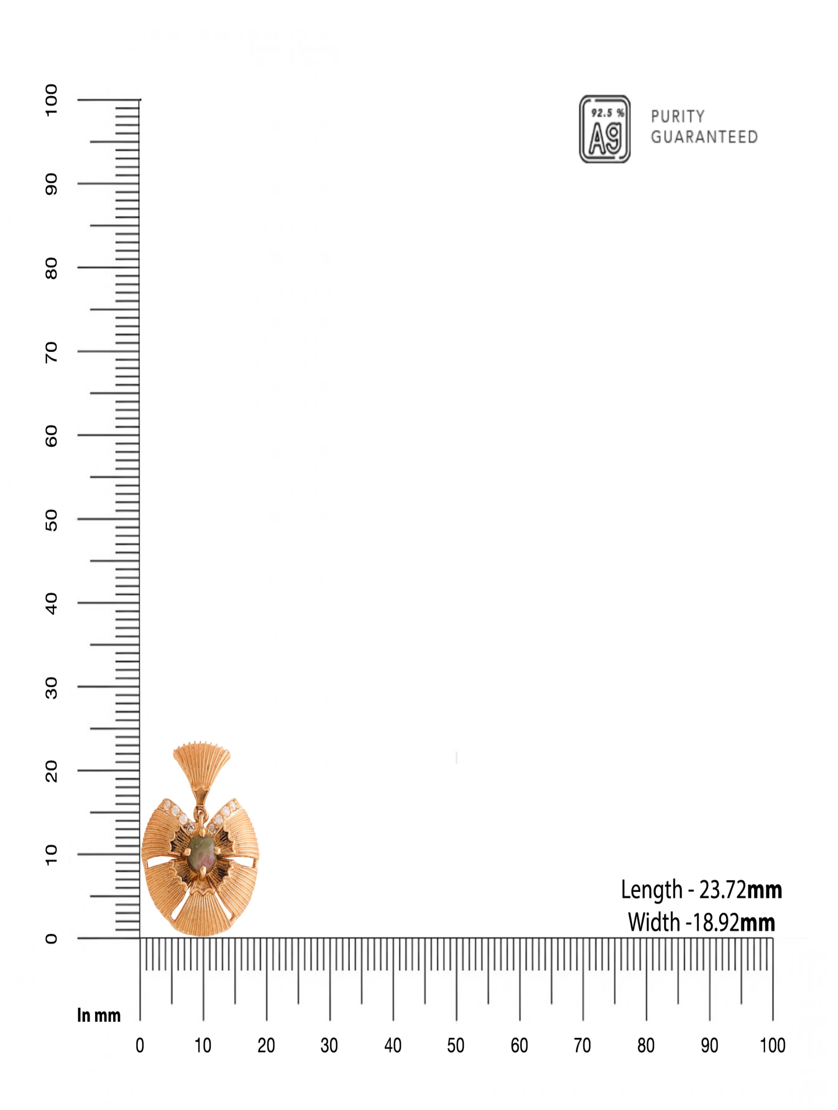 Moissanite & Tourmaline Luxe 925 Sterling Silver Necklace Set For Women