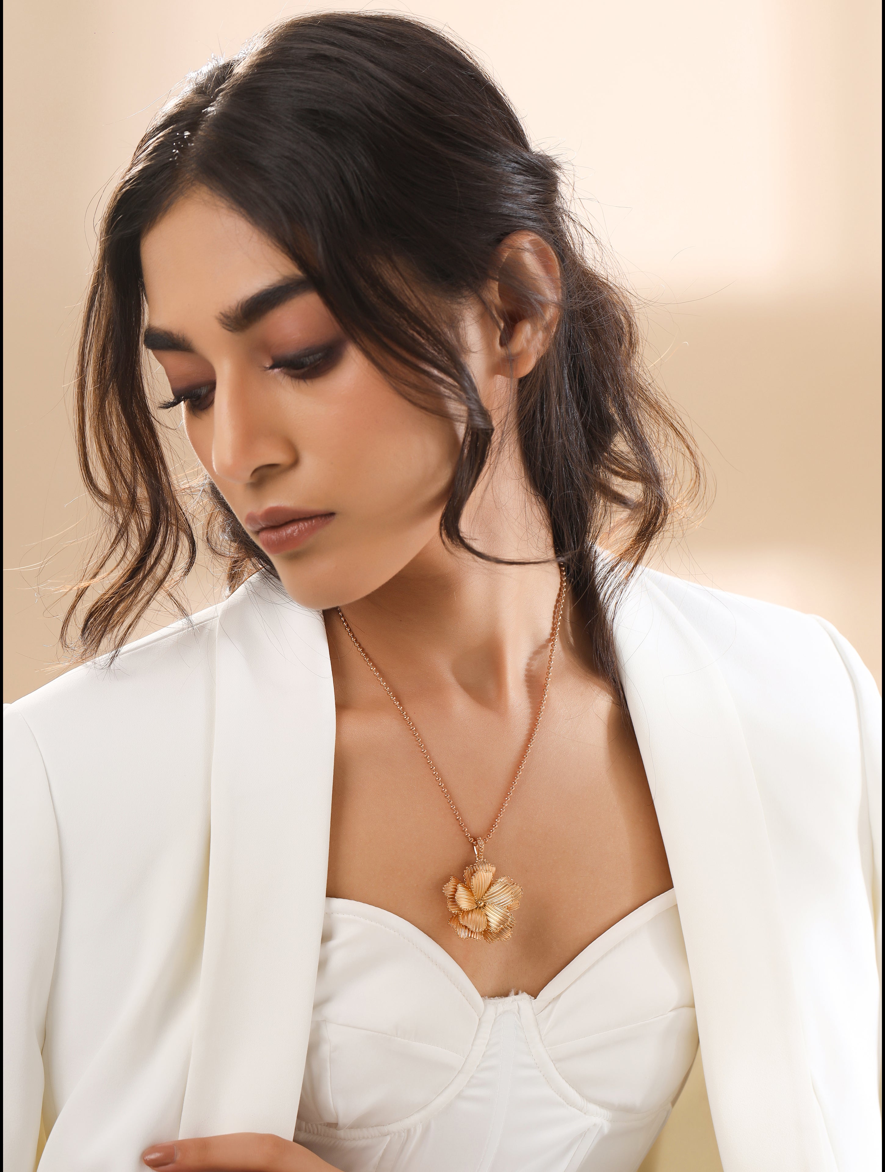 Moissanite Minimalist 925 Sterling Silver Pendant For Women