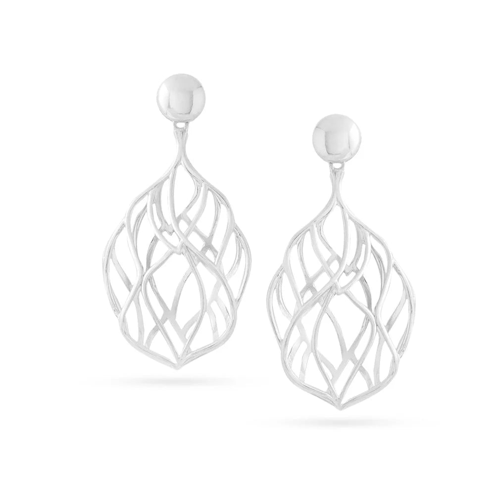 Lumina Nature's Inspired 925 Sterling Silver Earrings For Women