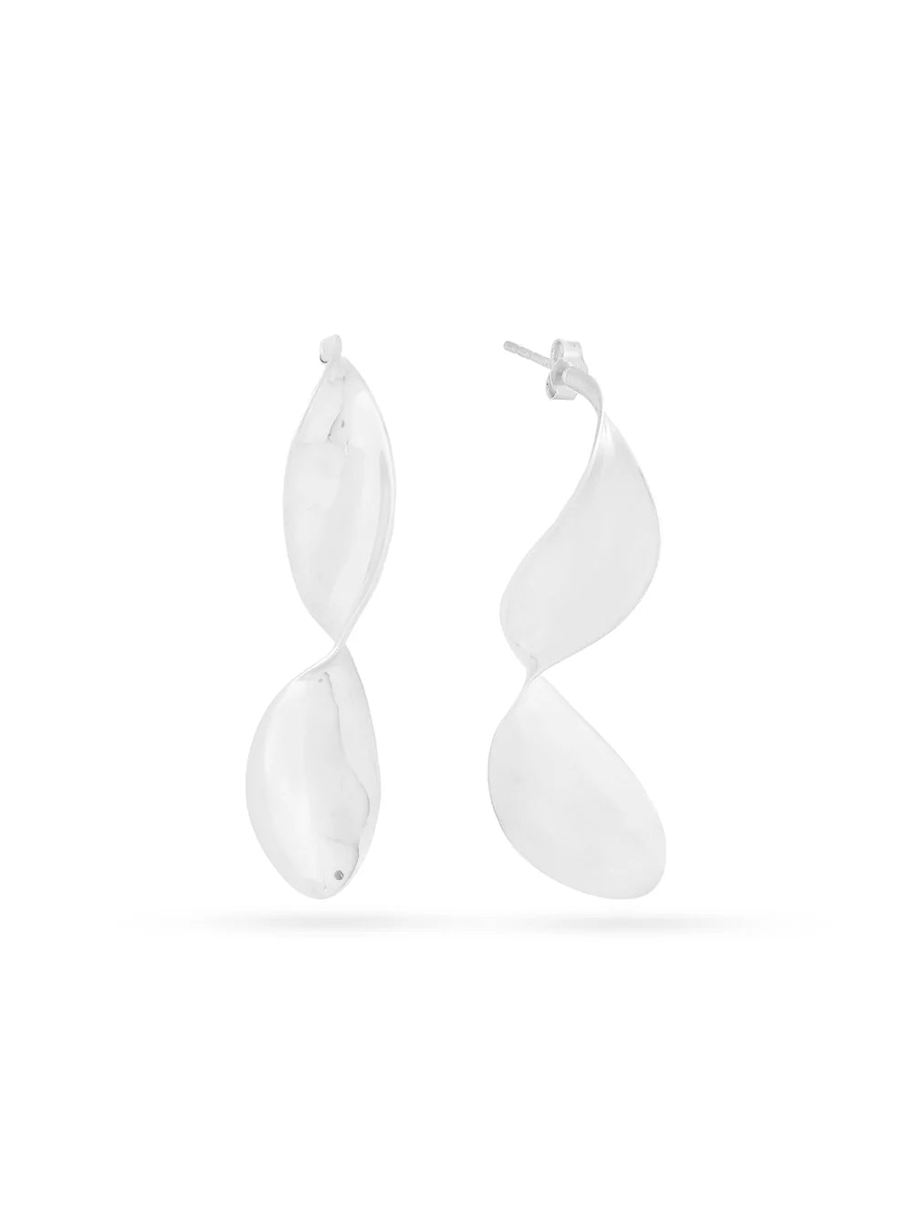 Lumina Rhodium Natural 925 Sterling Silver Earrings For Women