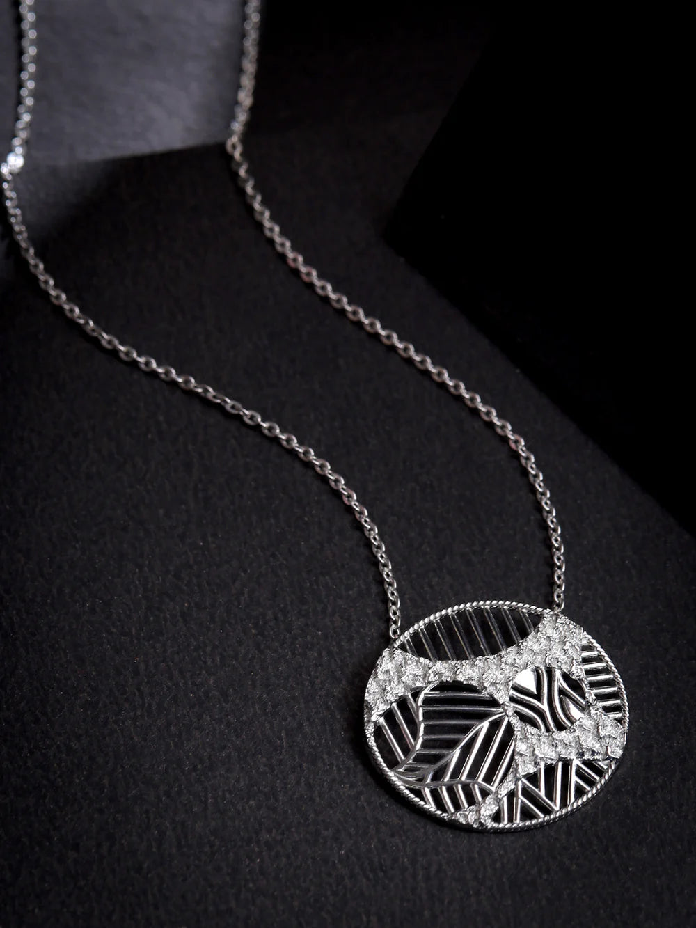 Lumina 925 Silver Geometrical Style 925 Sterling Silver Pendant For Women