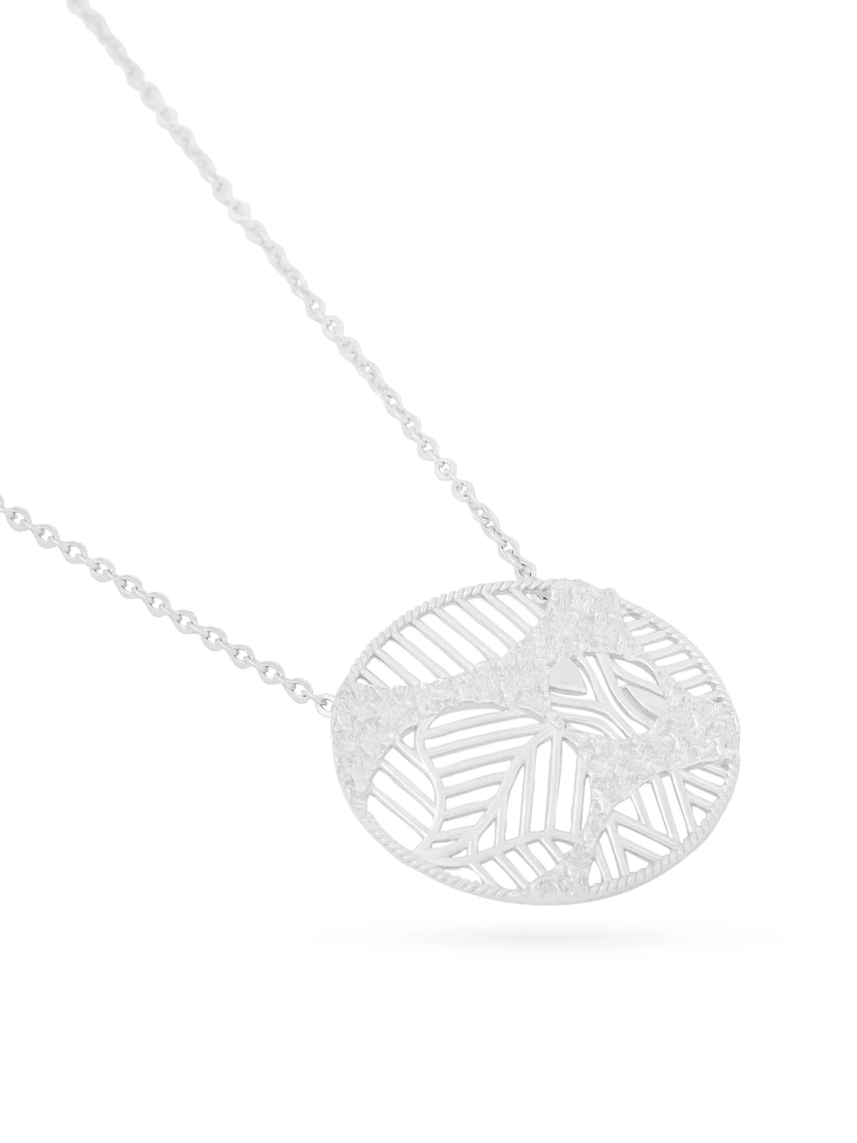 Lumina 925 Silver Geometrical Style 925 Sterling Silver Pendant For Women