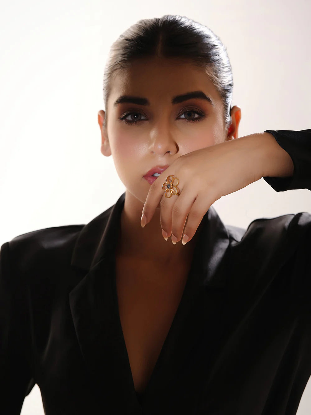 24K Gold Plated Duel-Plated Lumina Collection Ring