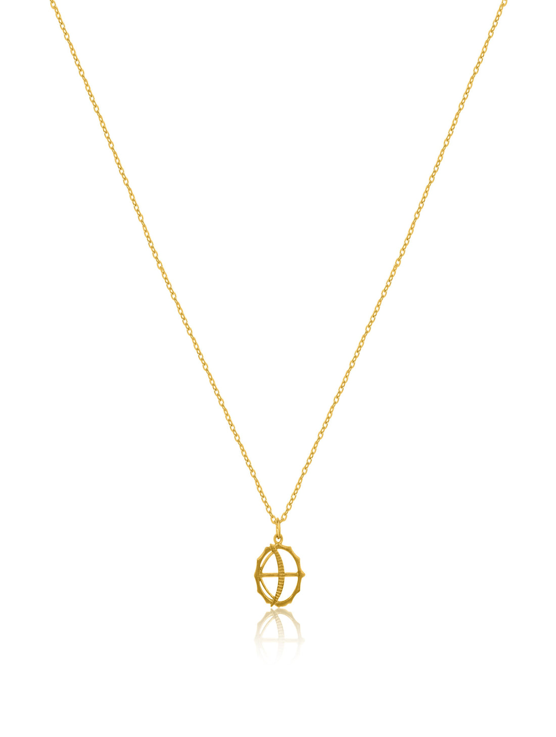 Gold Plated Silver Chain with Bow and Arrow Good Luck Charm 925 Sterling Silver Pendant For Women
