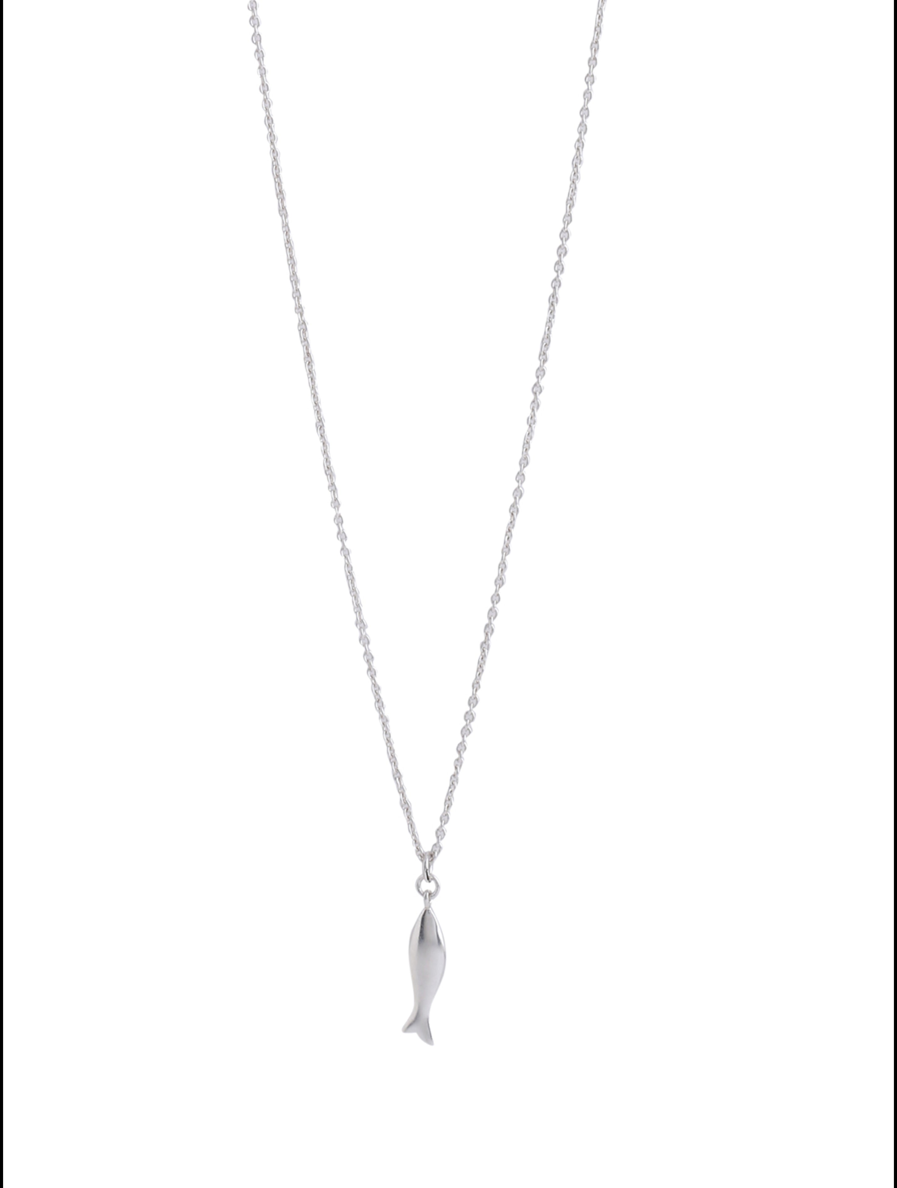 Fish Good Luck Charm 925 Sterling Silver Pendant For Women