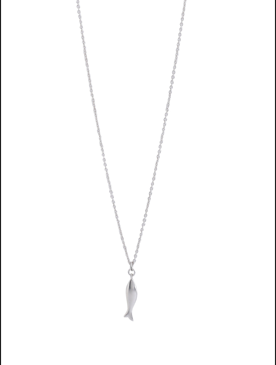 Fish Good Luck Charm 925 Sterling Silver Pendant For Women