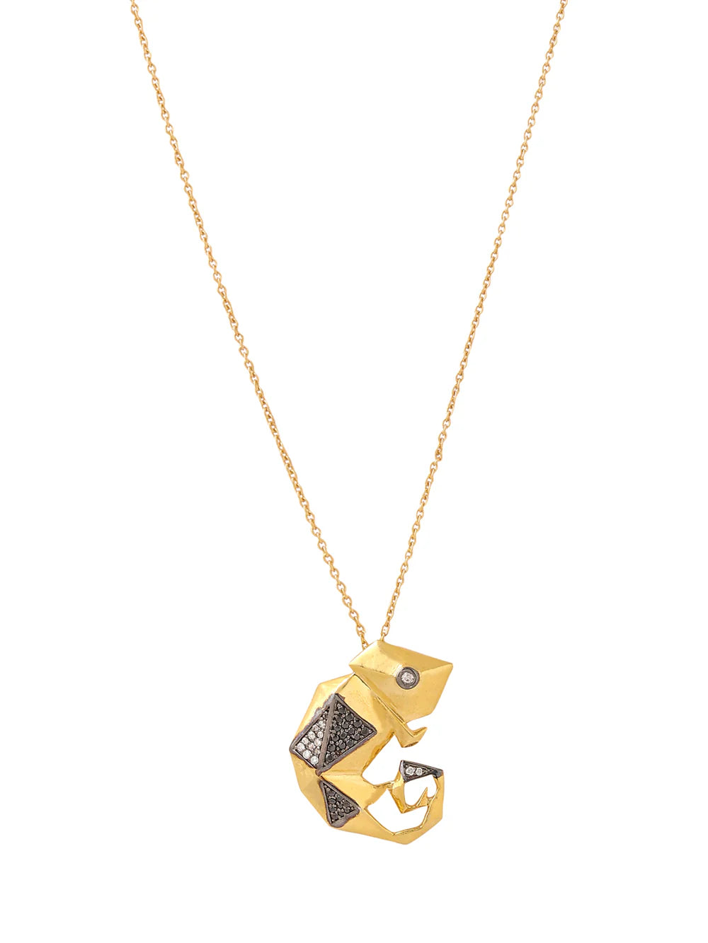 Camoflaging Chameleon Pendant