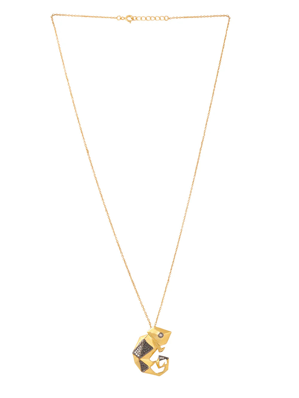 Camoflaging Chameleon Pendant