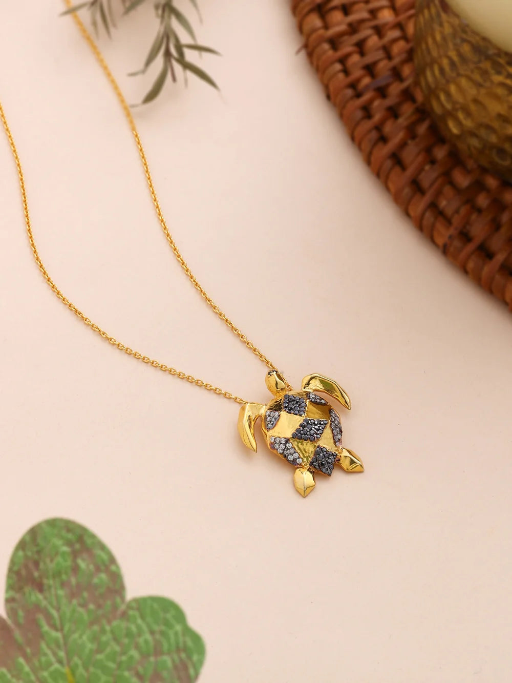 Prosperous Turtle Pendant