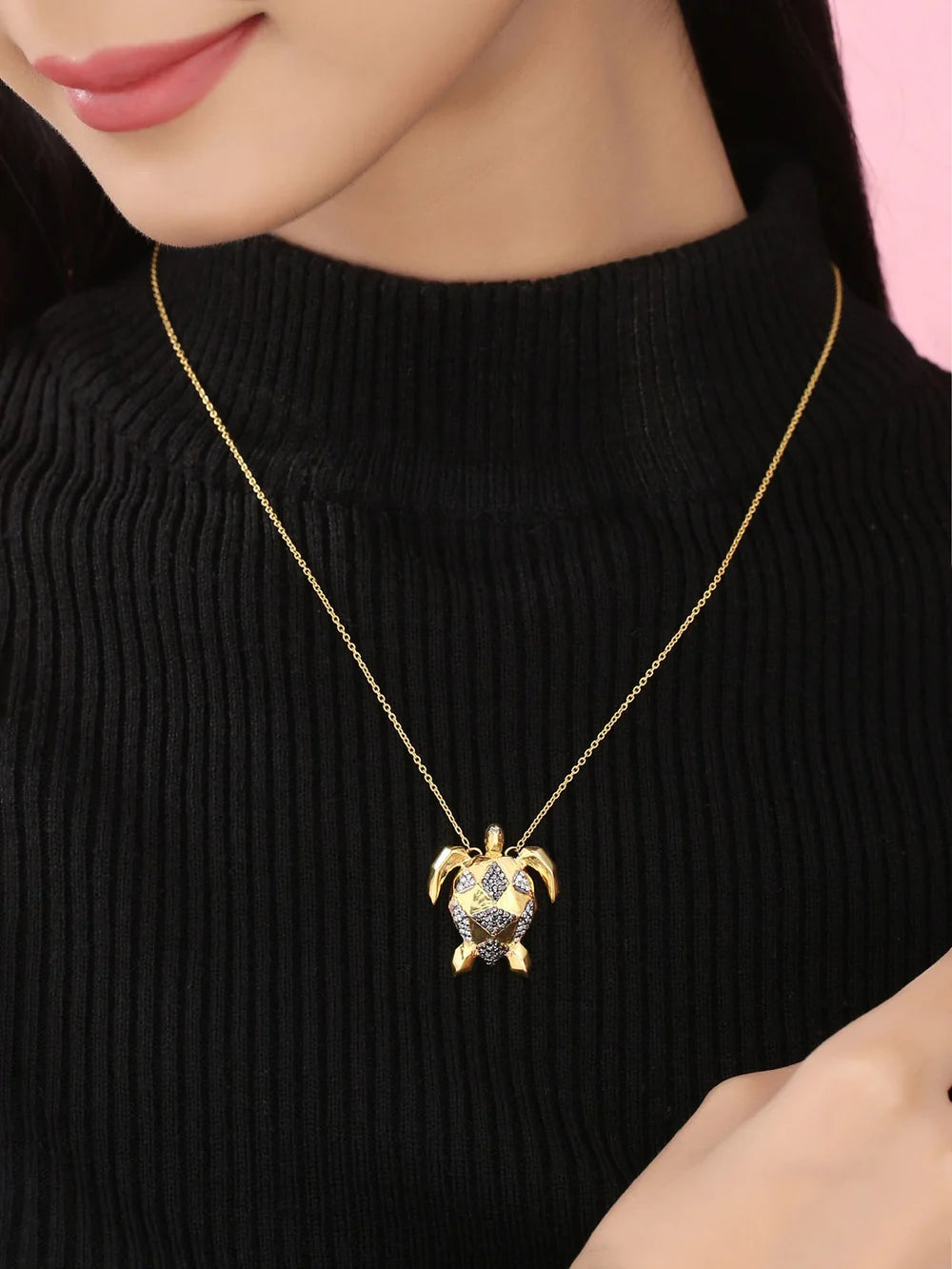 Prosperous Turtle Pendant