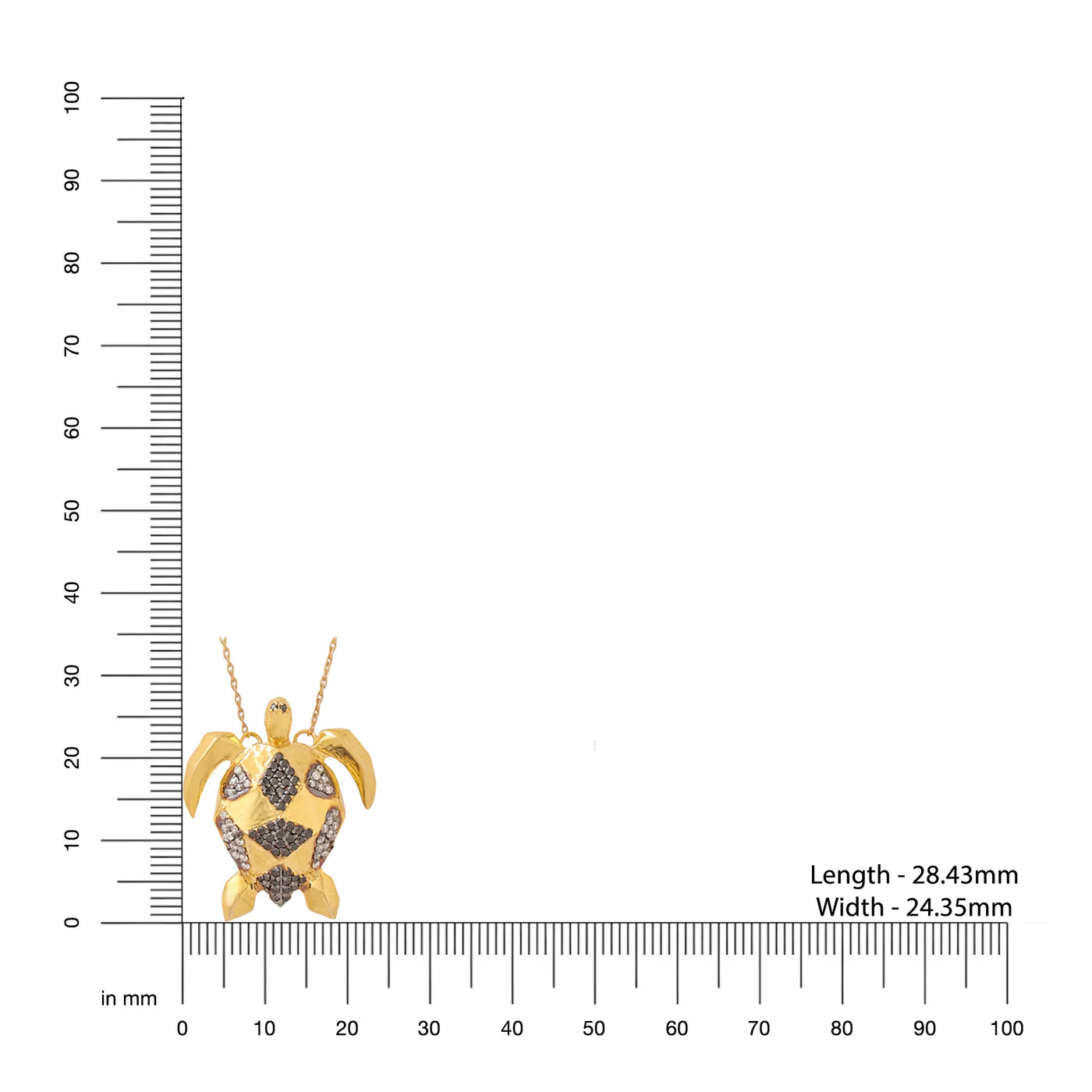 Prosperous Turtle Pendant