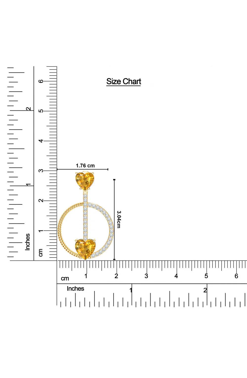 Moissanite Crescent Glow Mangalayam 925 Sterling Silver Earrings For Women