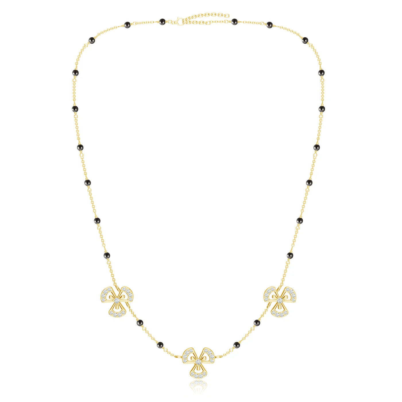 Moissanite Minimalist Clover 925 Sterling Silver Pendant For Women