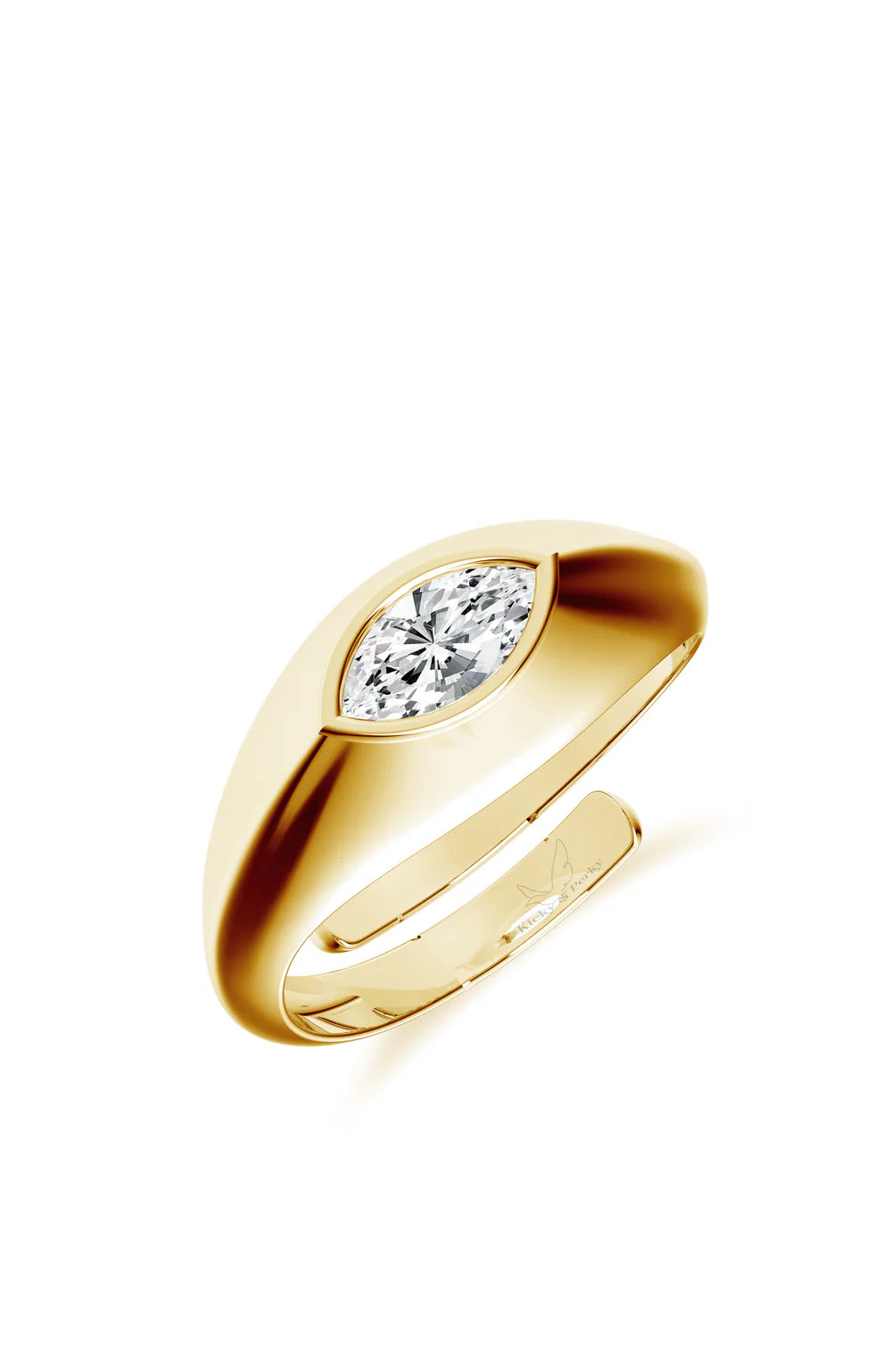 Moissanite Classic Mangalayam 925 Sterling Silver Ring For Women