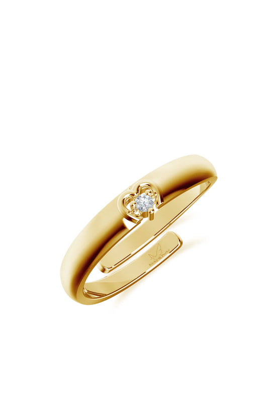 Moissanite Timeless Mangalayam 925 Sterling Silver Ring For Women