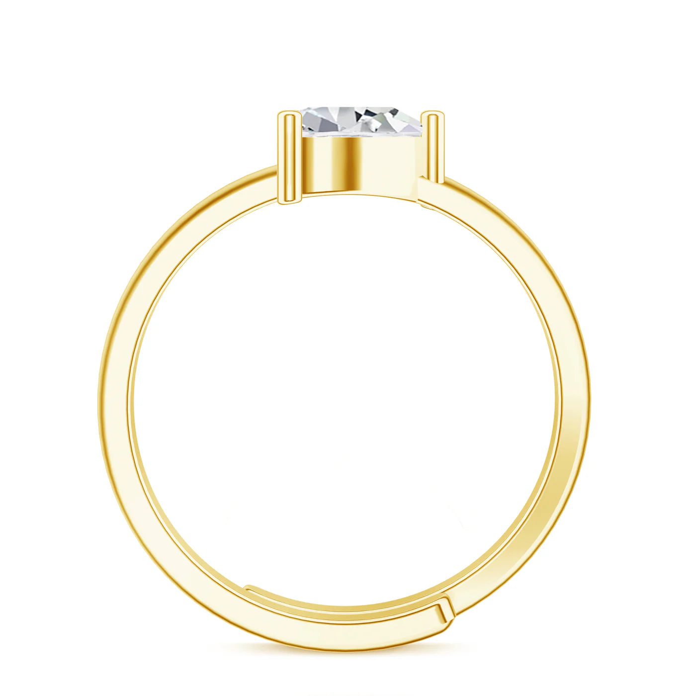 Moissanite Stunning Mangalayam 925 Sterling Silver Ring For Women